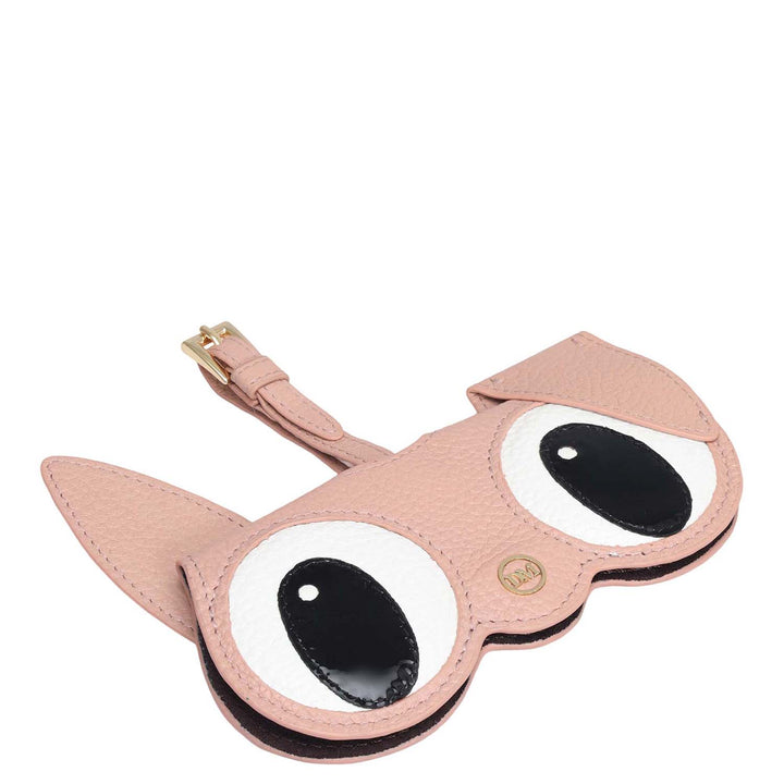 Wax Leather Spectacle Case - Feather