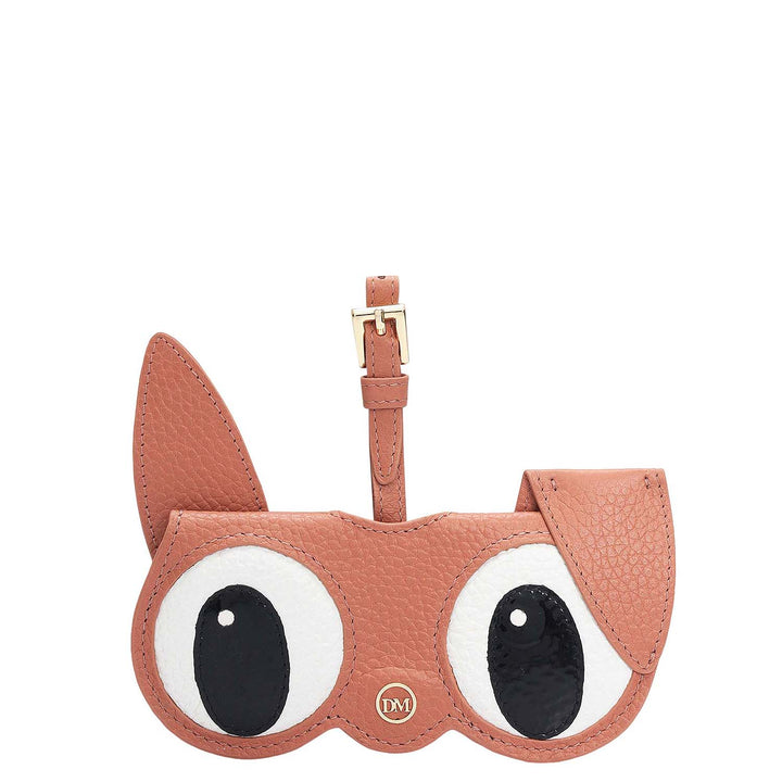 Wax Leather Spectacle Case - Terracotta