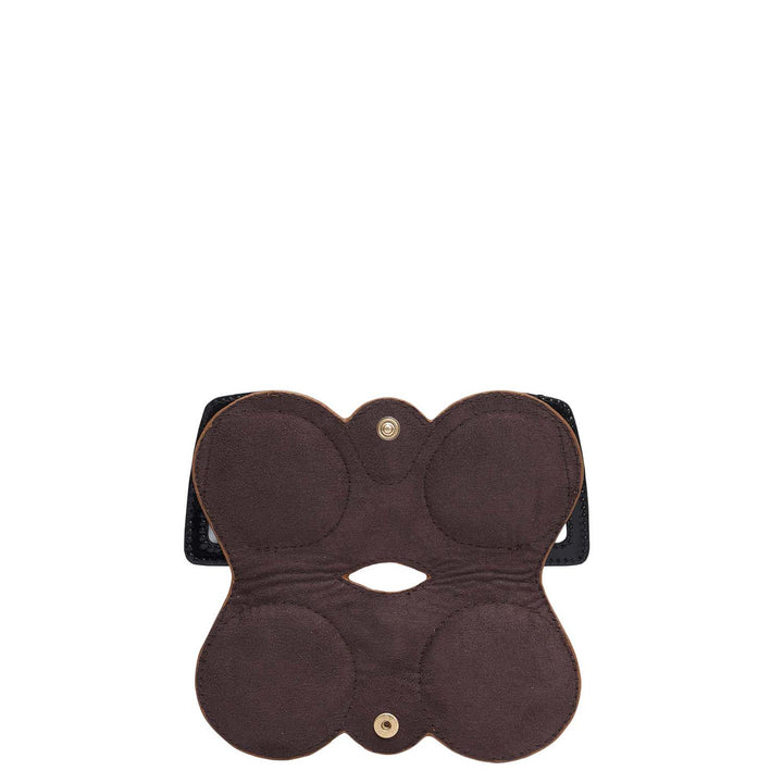 Wax Leather Spectacle Case - Caramel