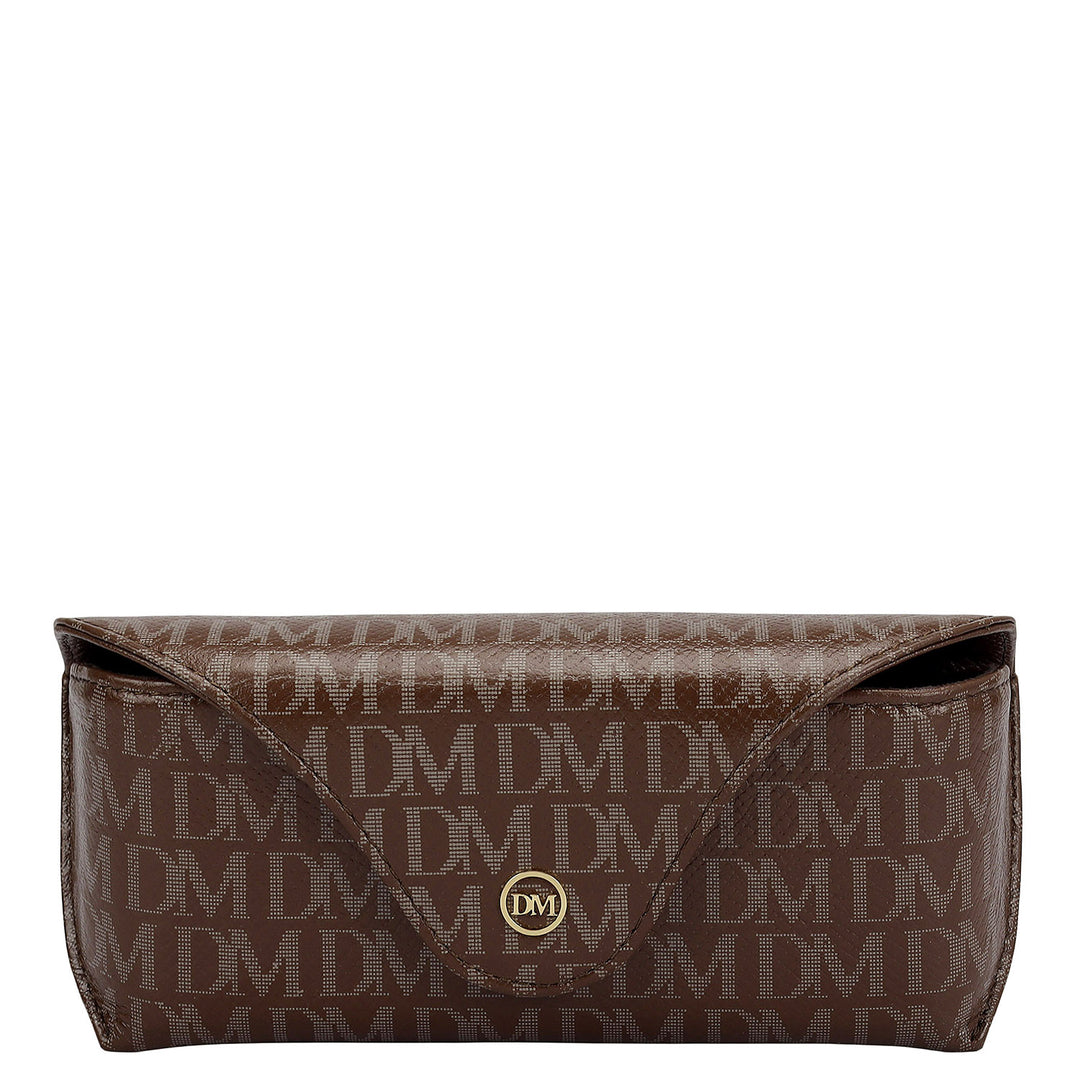 Monogram Leather Spectacle Case - Date