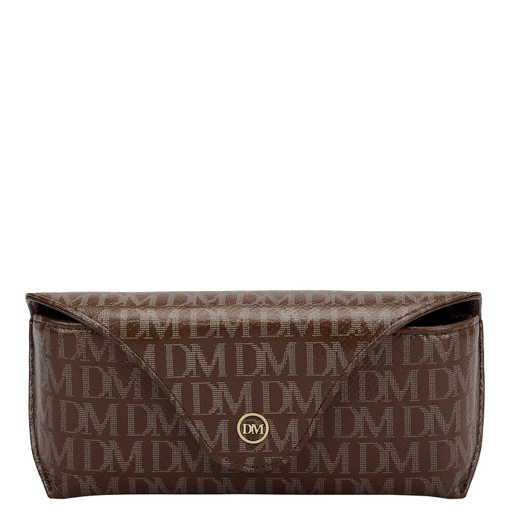 Monogram Leather Spectacle Case - Date