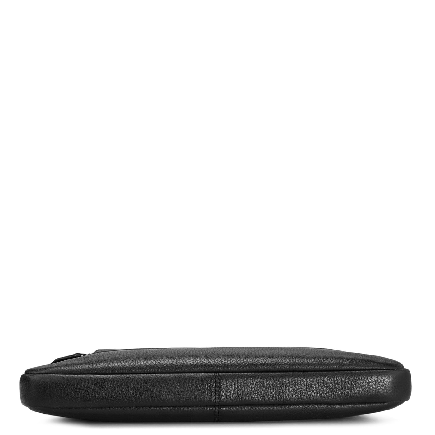 Black Wax Leather Laptop Sleeve - Upto 15"