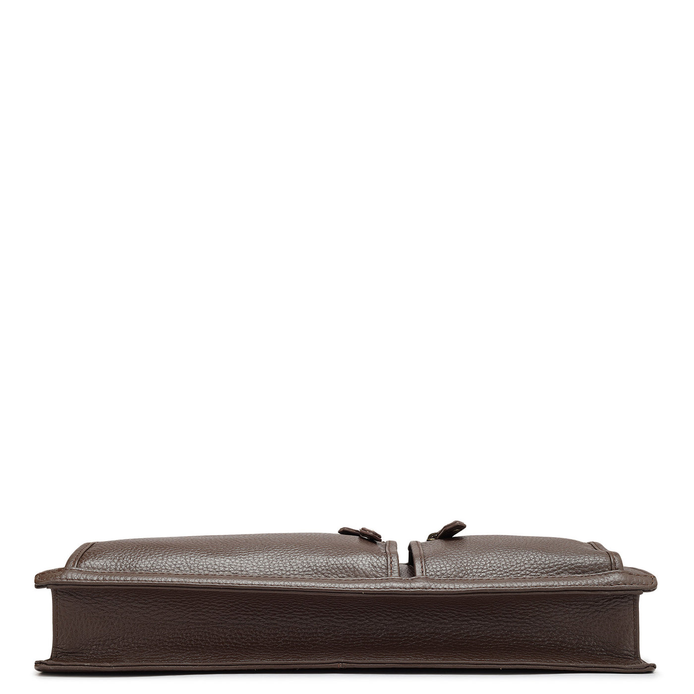 Chocolate Wax Leather Laptop Sleeve - Upto 14"