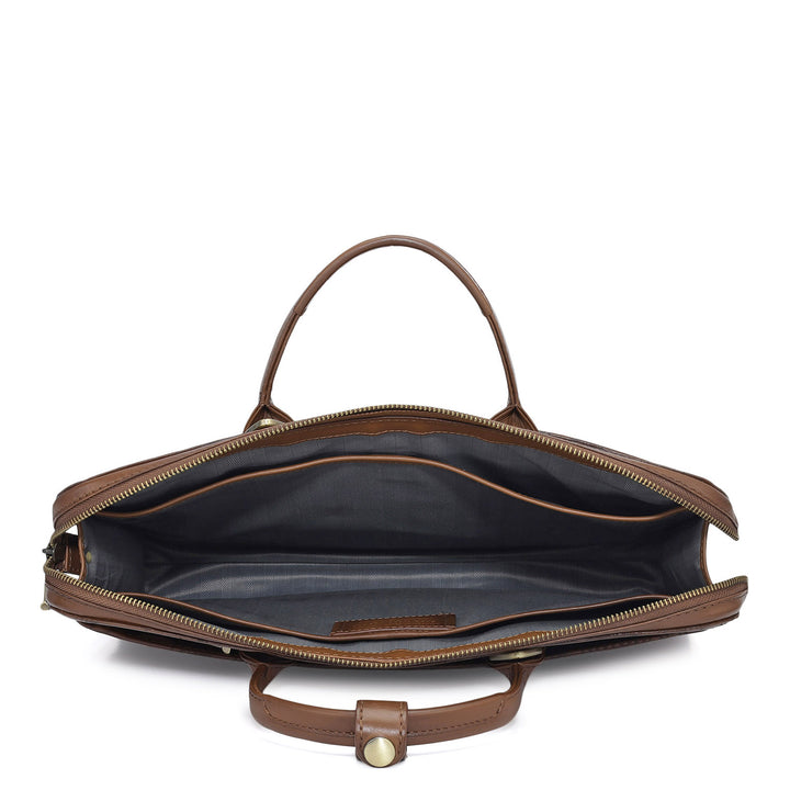 Signato Leather Computer Sleeve - Cognac