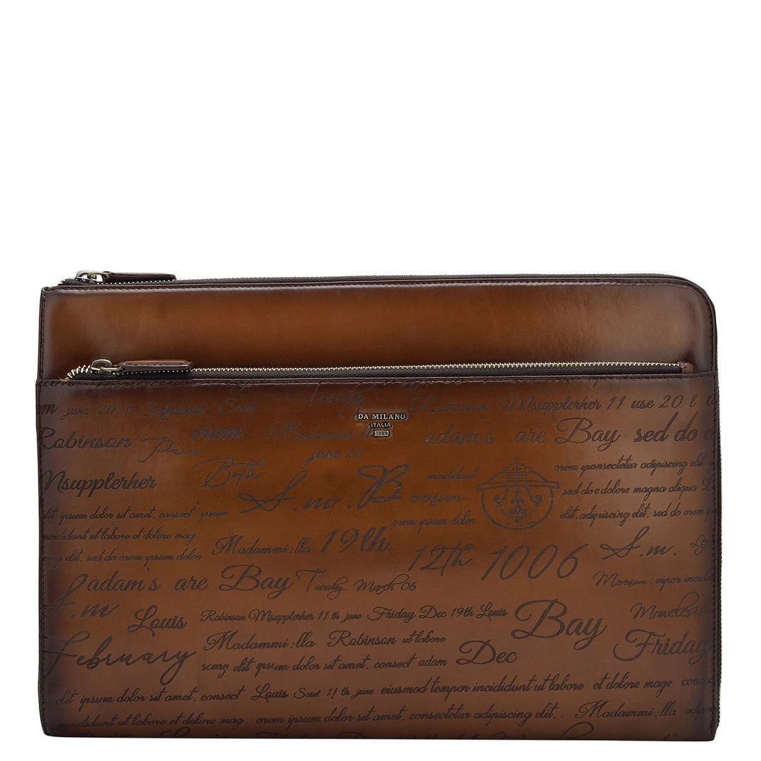 Signato Leather Computer Sleeve - Cognac