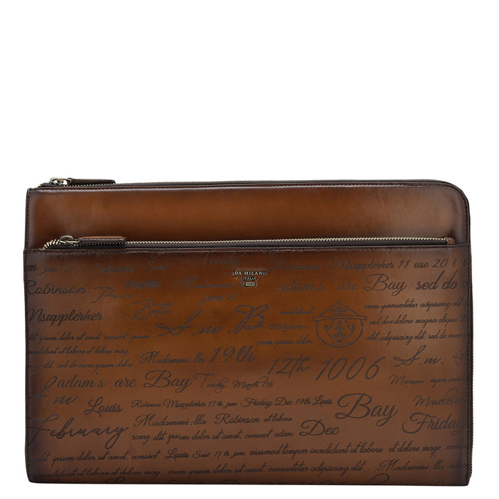 Signato Leather Computer Sleeve - Cognac