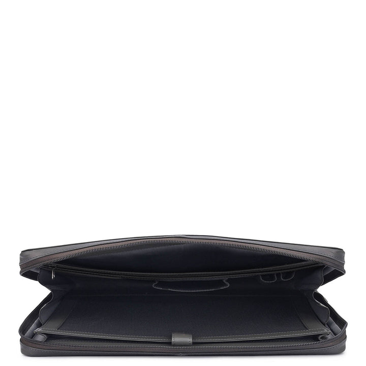 Signato Leather Laptop Sleeve - Grey