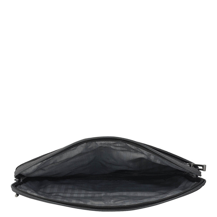 Signato Leather Laptop Sleeve - Grey