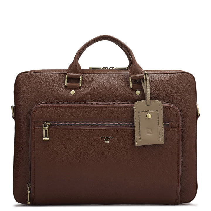 Wax Leather Laptop Sleeve - Espresso