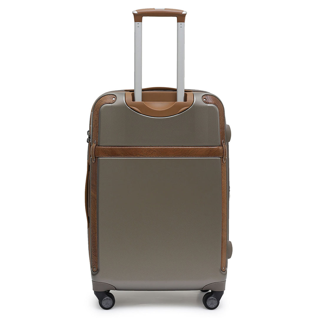 PC Elephant Leather Medium Check-in Trolley - Champange & Cognac