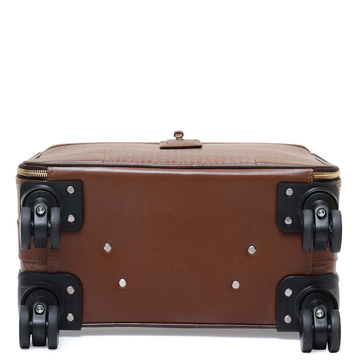 Monogram Leather Overnighter Trolley - Date