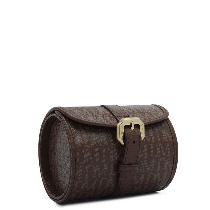 Monogram Leather Watch Box - Date