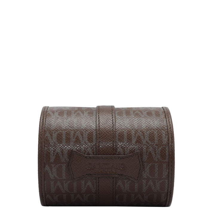 Monogram Leather Watch Box - Date