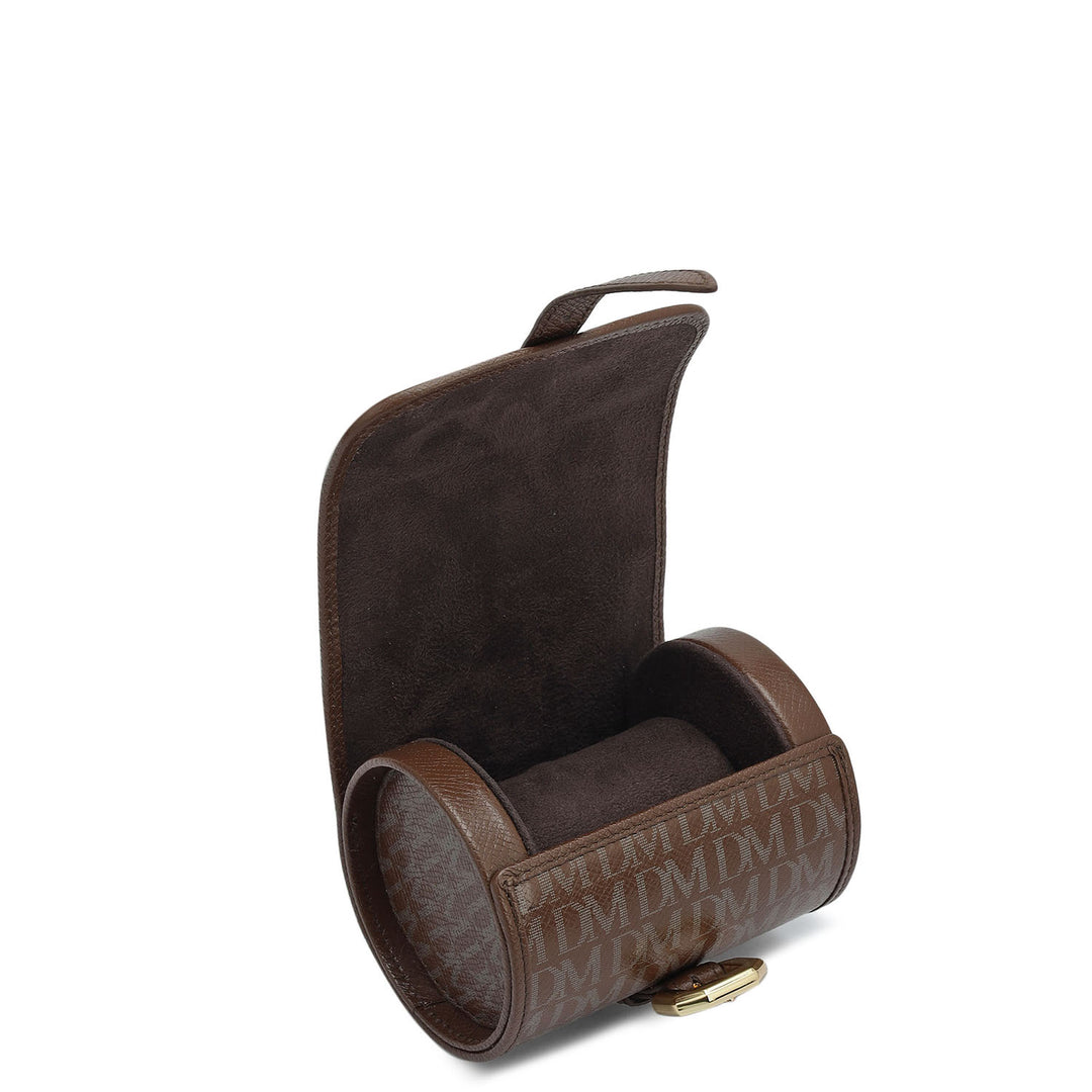 Monogram Leather Watch Box - Date