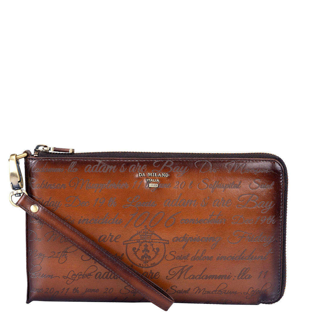 Signato Leather Multi Pouch - Cognac