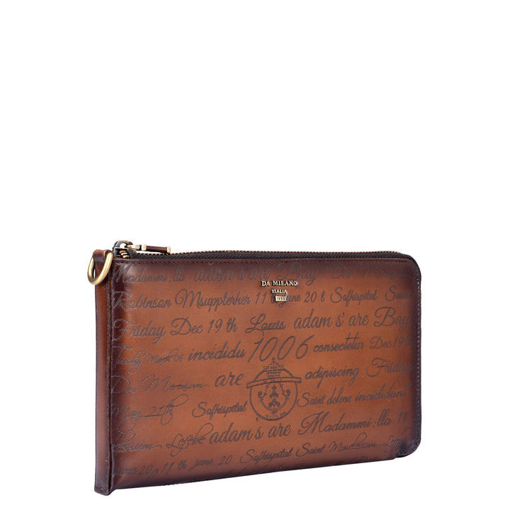 Signato Leather Multi Pouch - Cognac