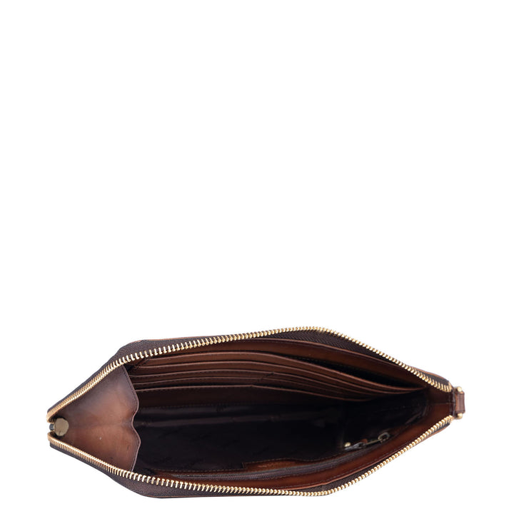 Signato Leather Multi Pouch - Cognac