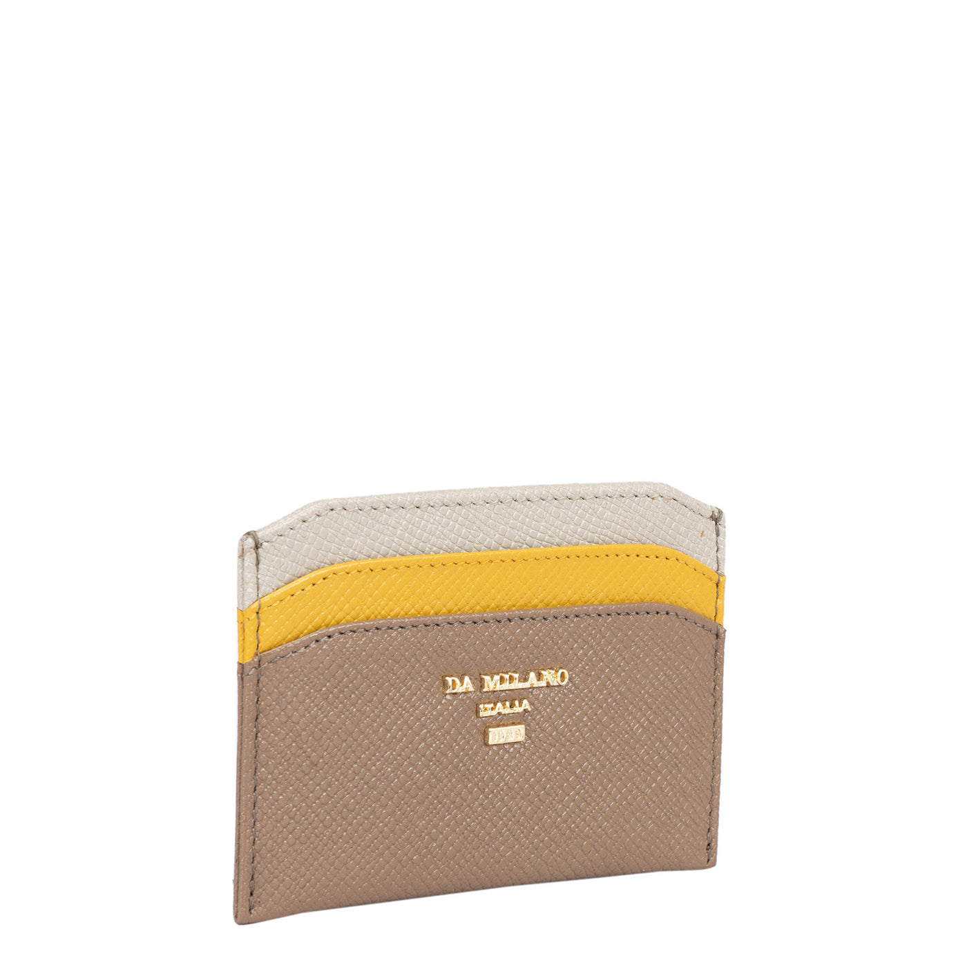 Franzy Leather Card Case - Cafe