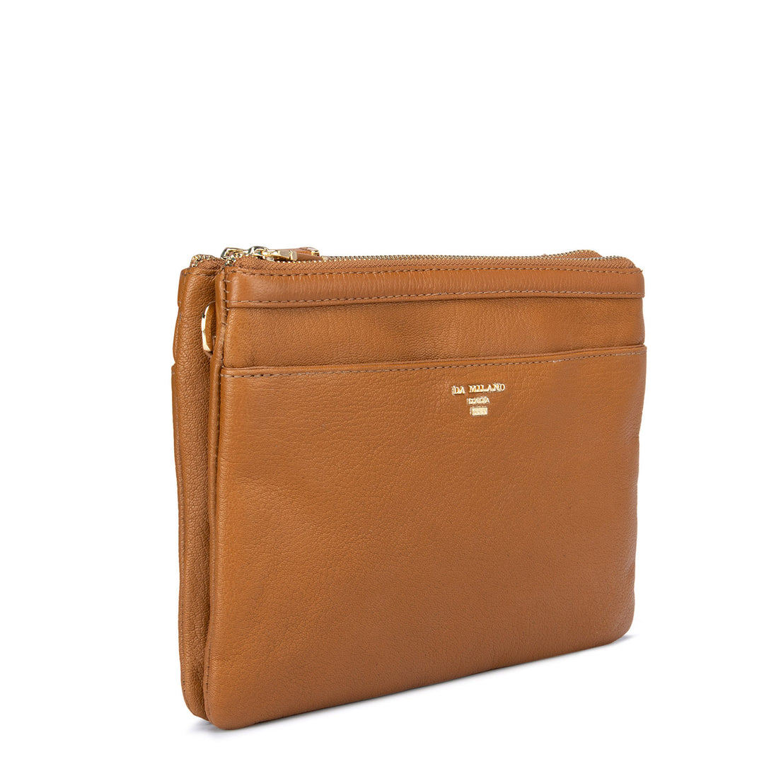 Small Wax Leather Sling - Tan