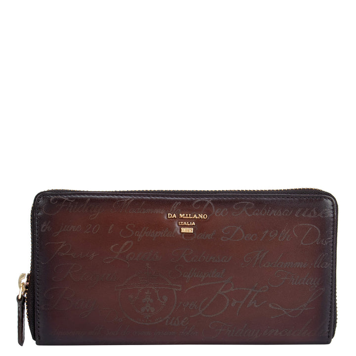 Signato Leather Ladies Wallet - Cognac