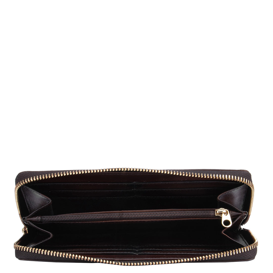 Signato Leather Ladies Wallet - Cognac