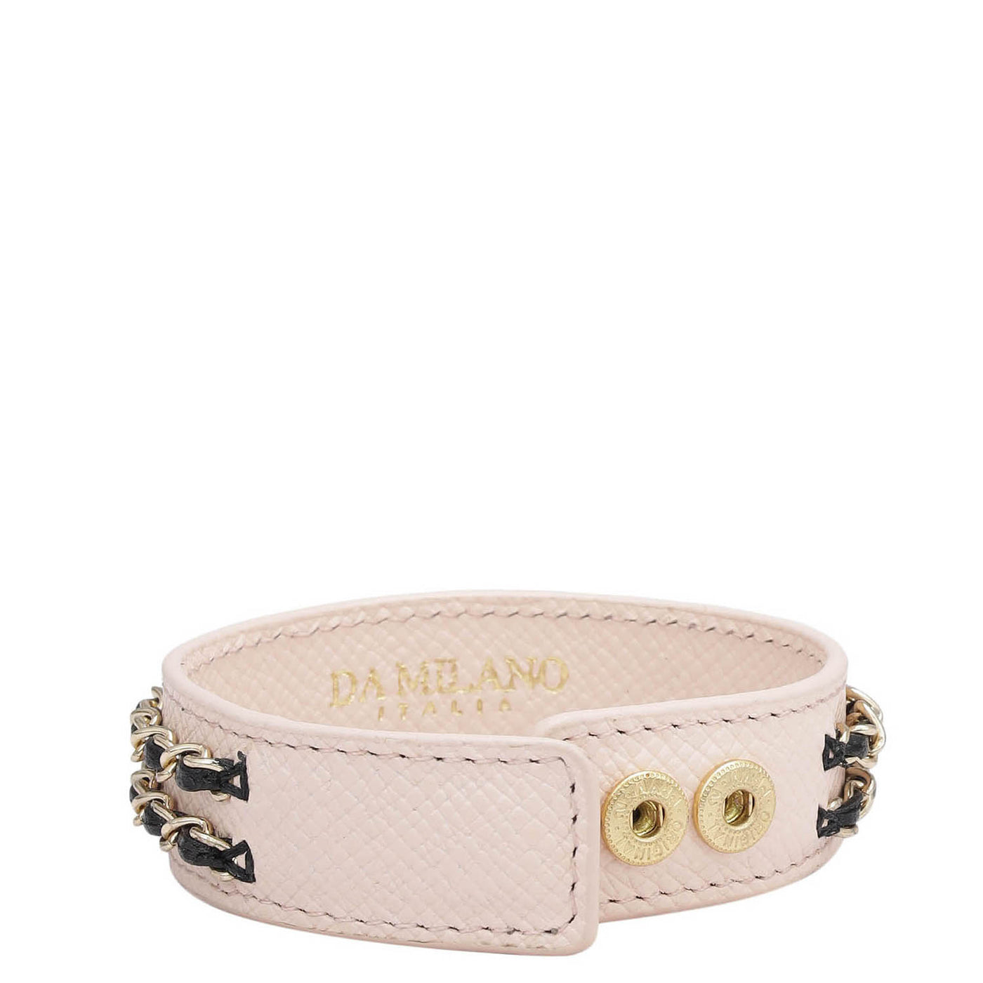 Franzy Leather Wrist Band - Blush