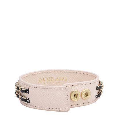 Franzy Leather Wrist Band - Blush