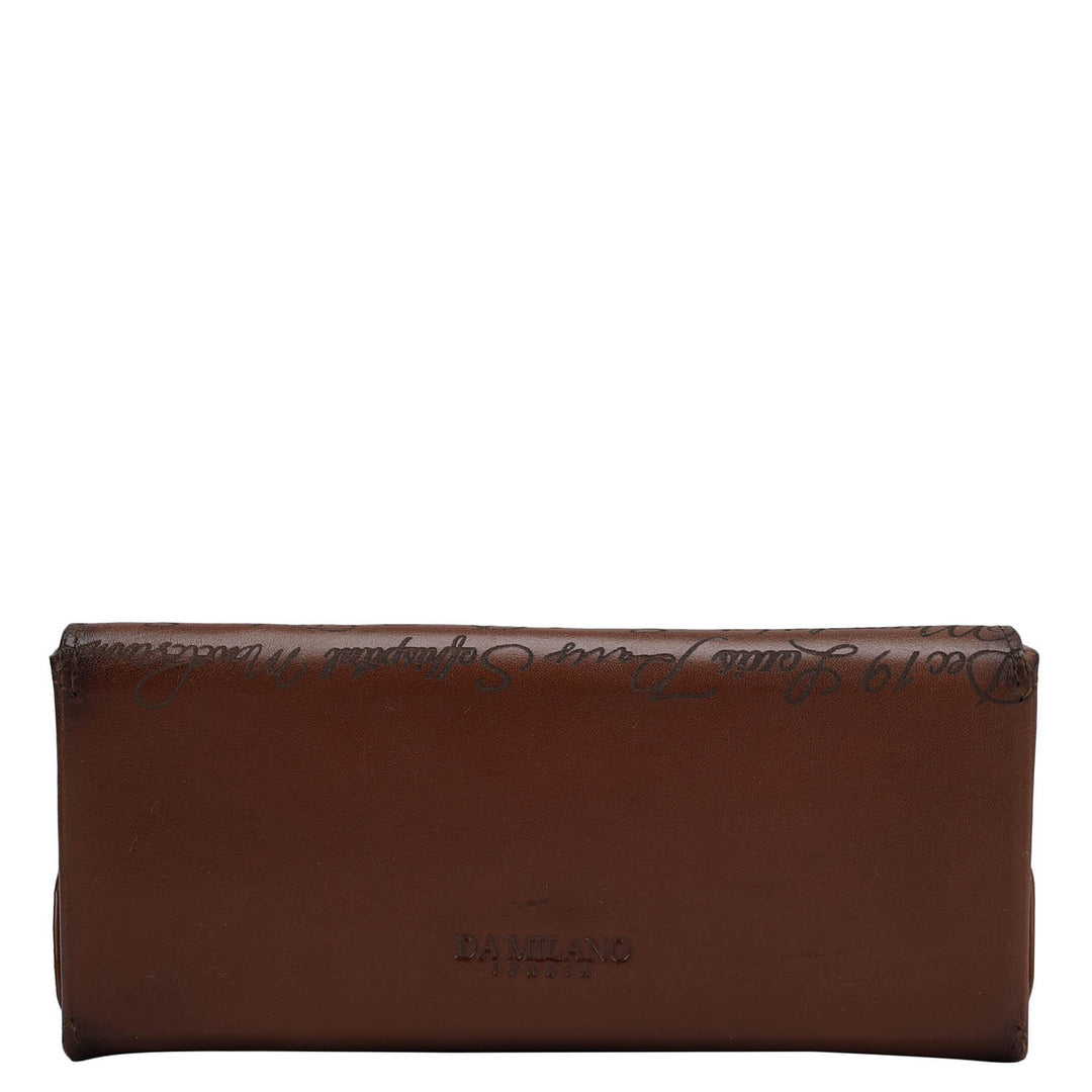 Signato Leather Spectacle Case - Cognac