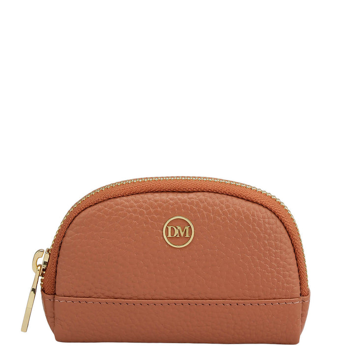 Wax Leather Multi Pouch - Terracotta