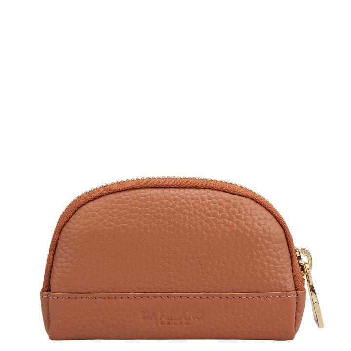 Wax Leather Multi Pouch - Terracotta