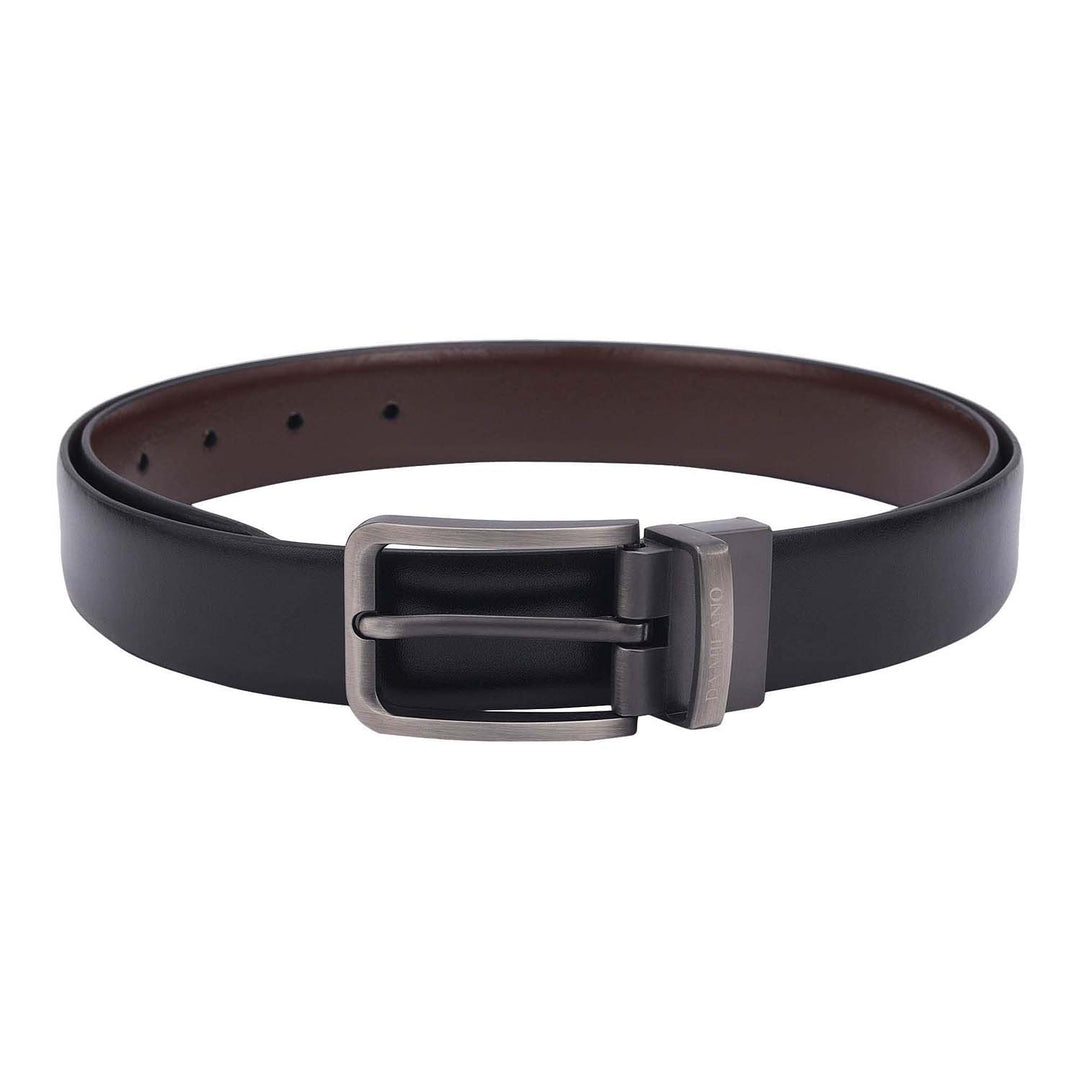 Formal Plain Leather Mens Belt-Black & Brown