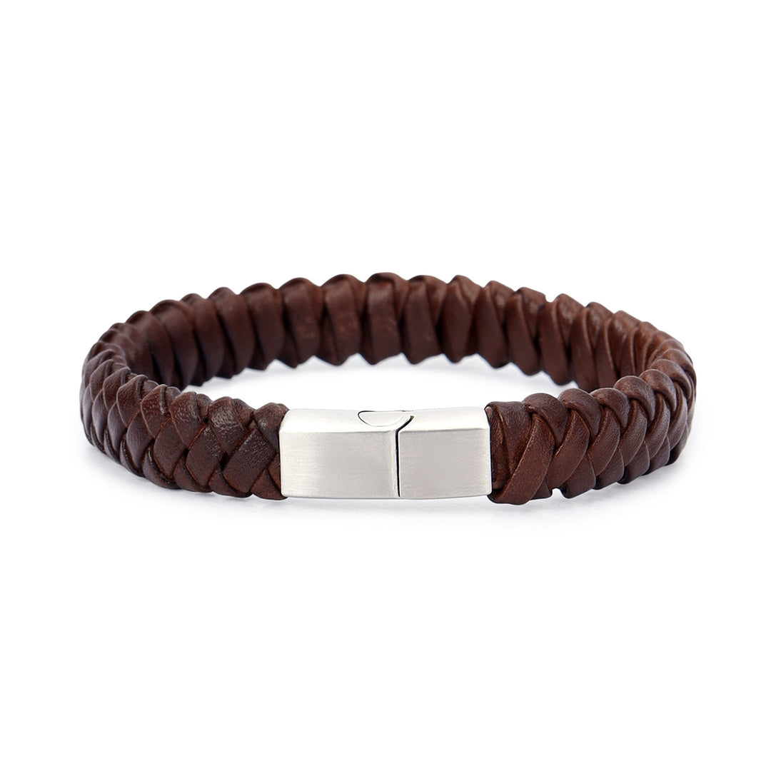 Weave Wrist Band - Brown