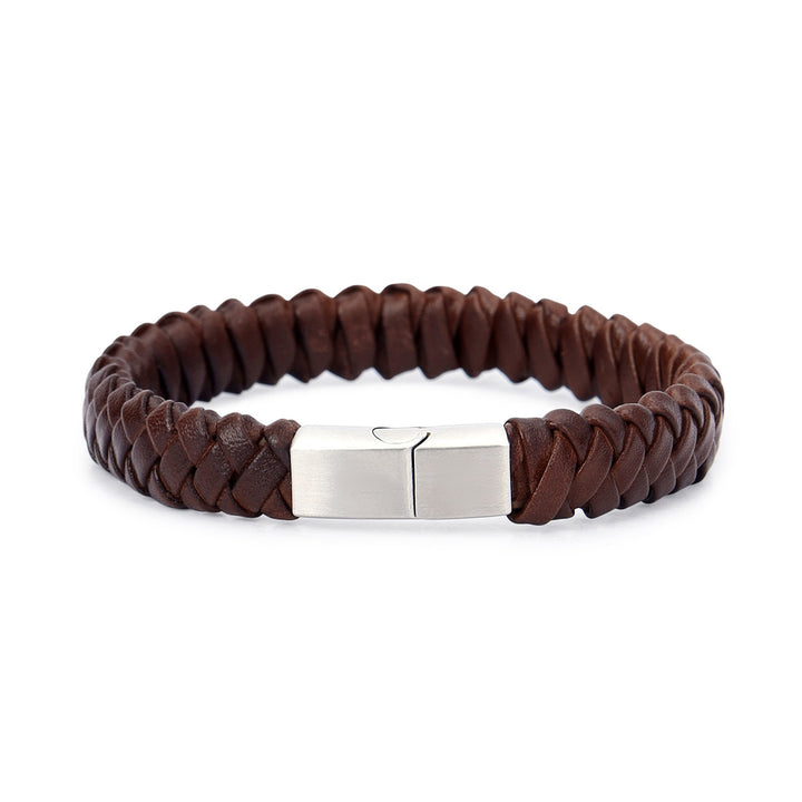 Weave Wrist Band - Brown