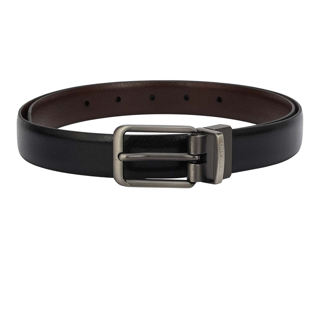 Formal Wax Leather Ladies Belt - Black & Brown