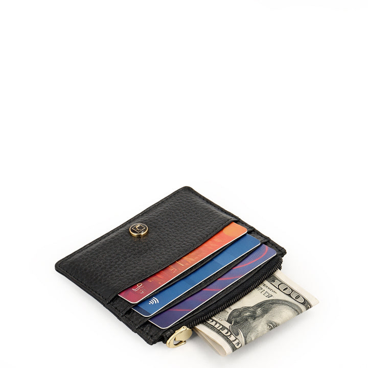 6 Slot Card Case - Black
