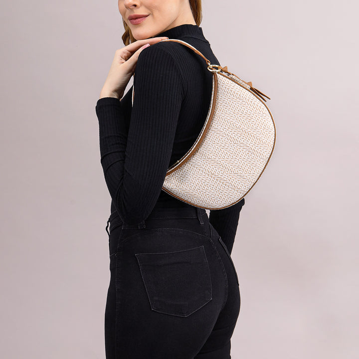 Raffia Repose Hobo Bag (S)