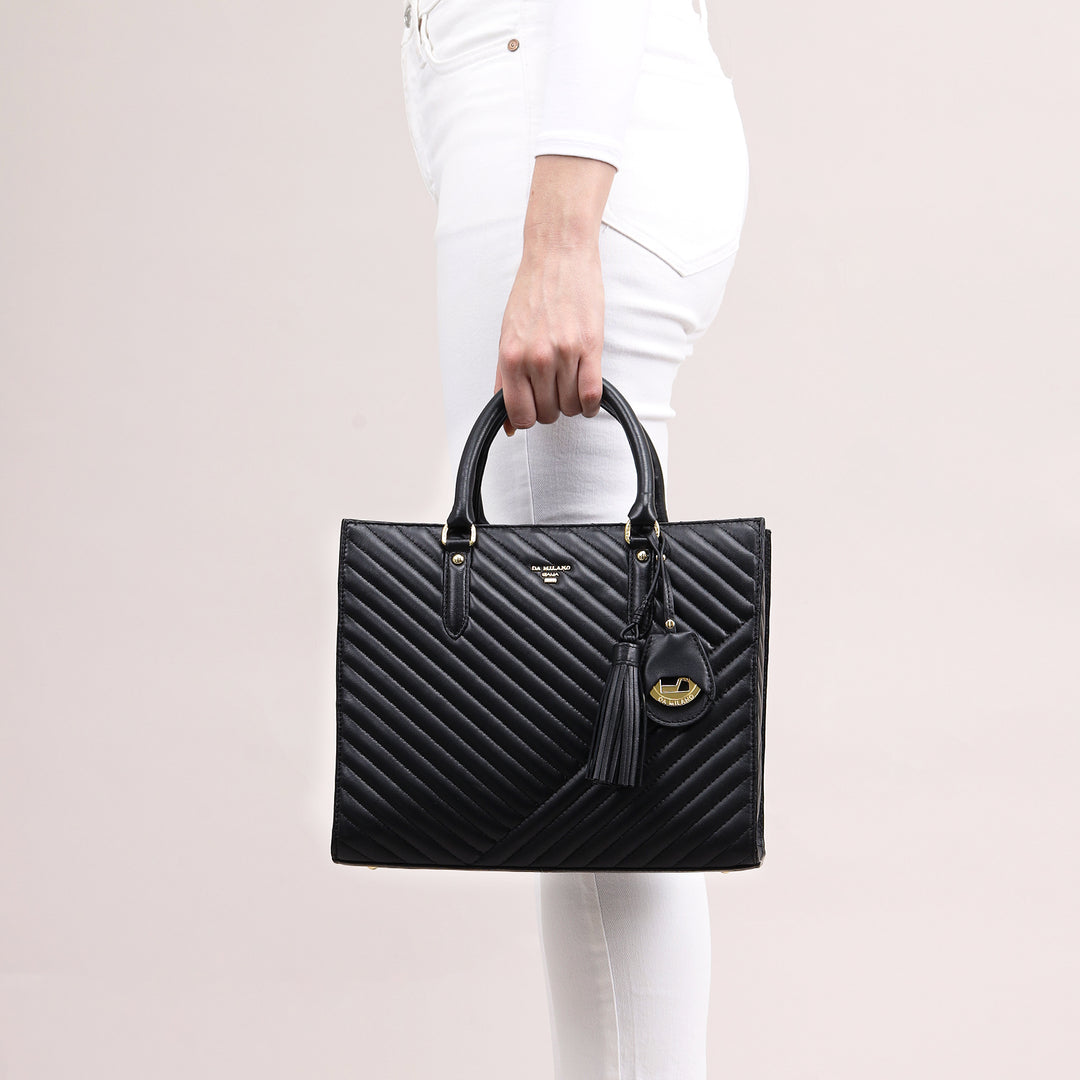 Chevron Book Tote (M)