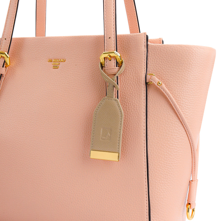 Franzy Leather Bag Hanging - Chalk