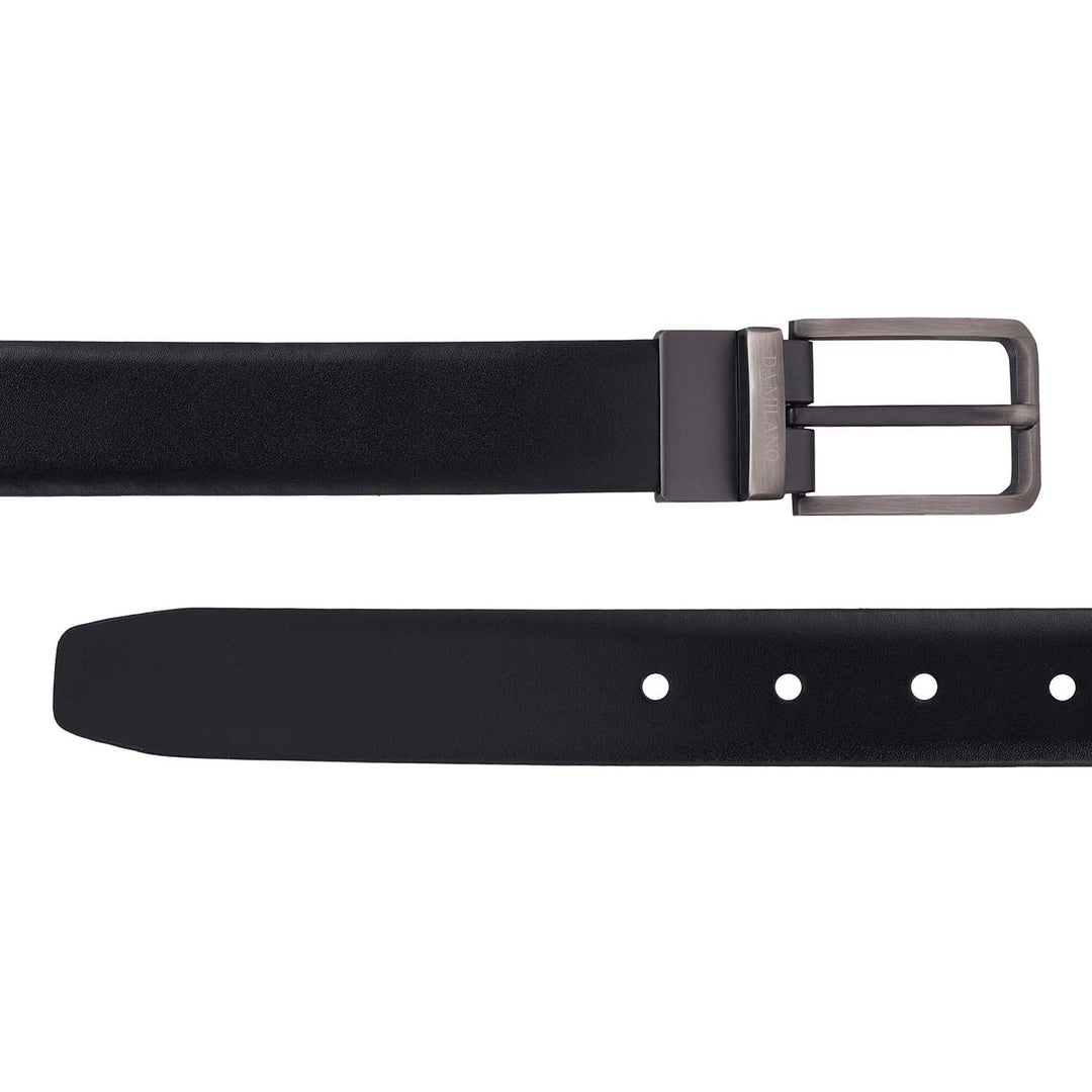 Formal Plain Leather Mens Belt-Black & Brown