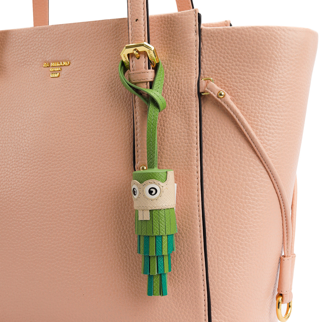 Franzy Leather Bag Hanging - Kiwi