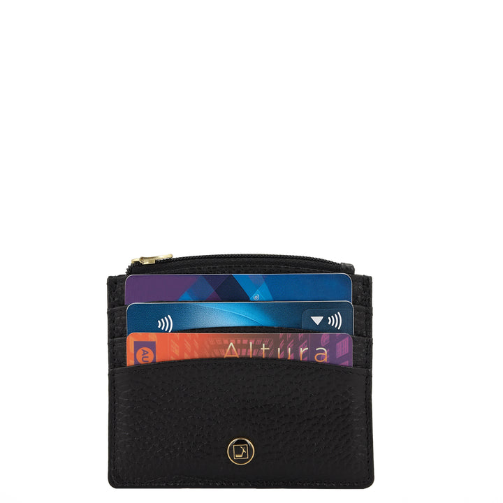 6 Slot Card Case - Black