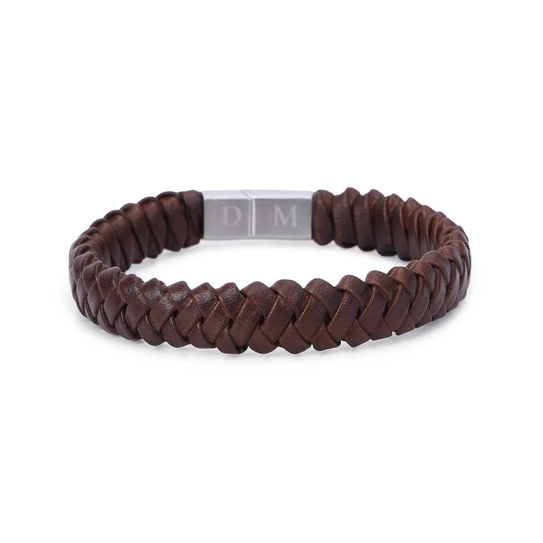 Weave Wrist Band - Brown