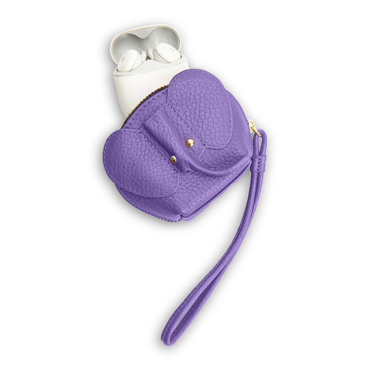 Wax Leather Bag Hanging - Purple Haze