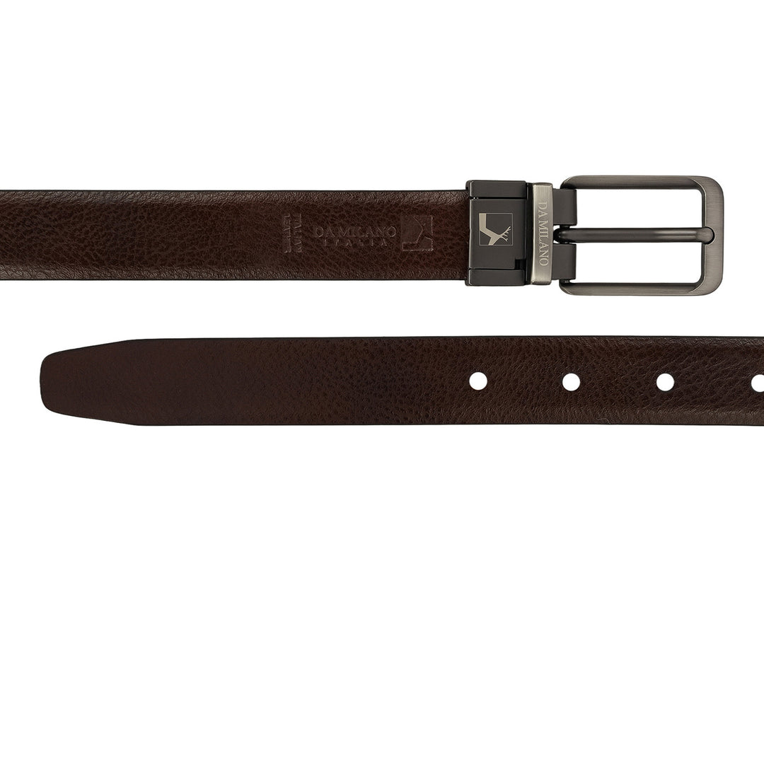 Formal Wax Leather Reversible Ladies Belt - Black & Brown