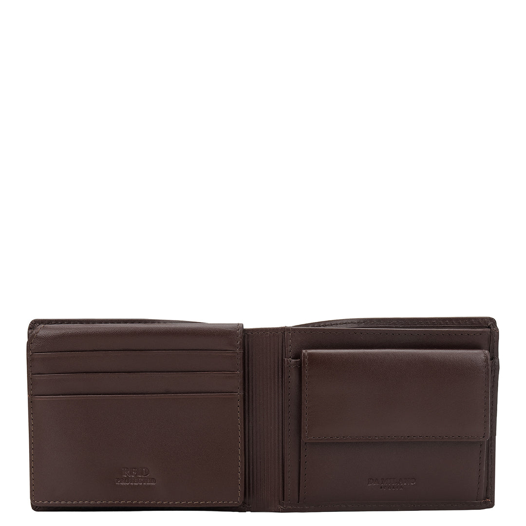 Bifold Men's Wallet - Brown