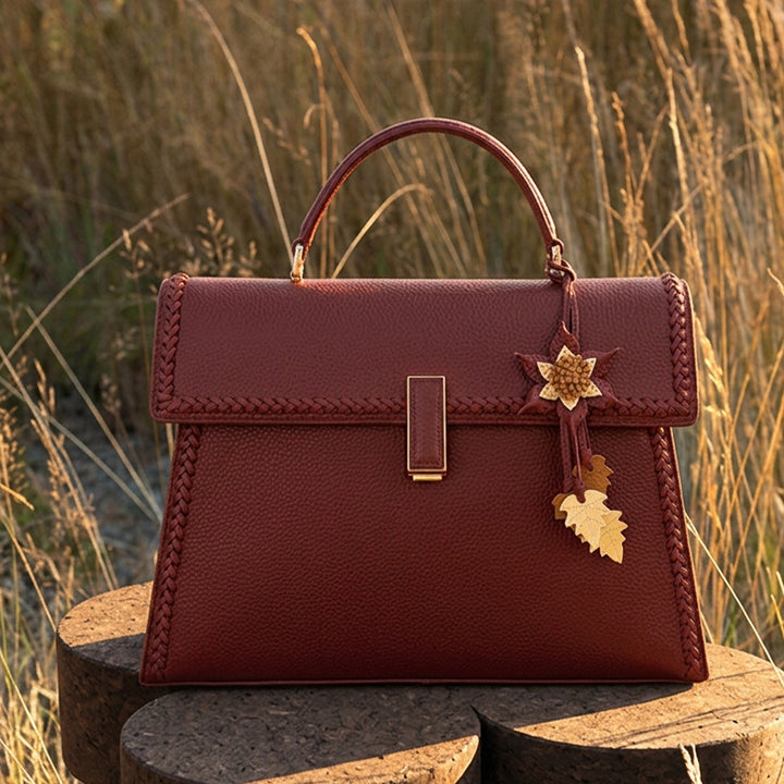 Plume Top Handle Bag (M)