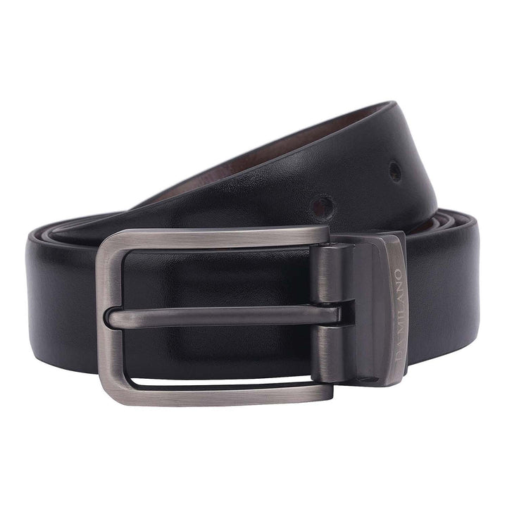 Formal Plain Leather Mens Belt-Black & Brown