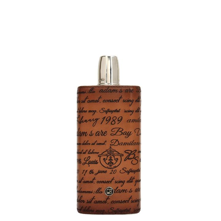 Signato Leather Bottle Case - Cognac
