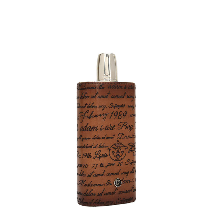 Signato Leather Bottle Case - Cognac