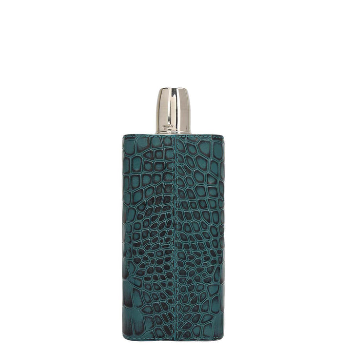 Croco Leather Bottle Case - Octane